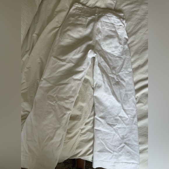 The Colette wide leg white pants - Picture 3 of 4